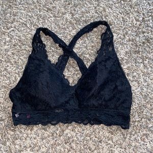 Black bralette
